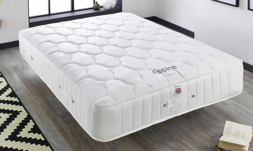 Product photograph of Bamboo 1000 Pocket Mattress from Aspire Furniture LTD