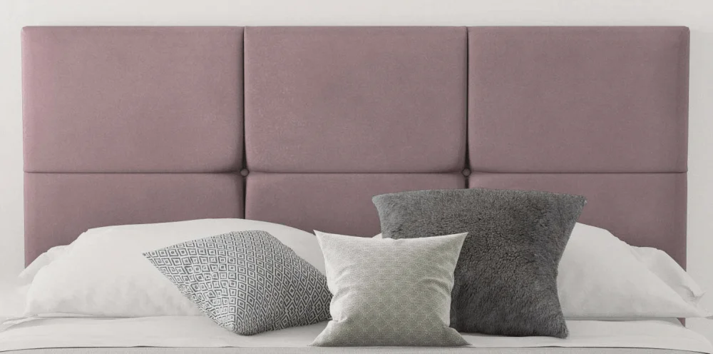 Product photograph of Plush Velvet Headboard from Aspire Furniture LTD