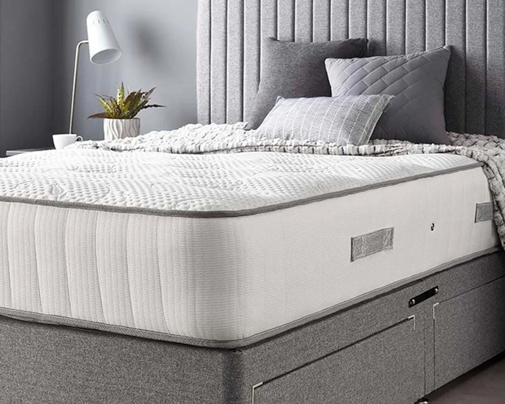 Product photograph of Catherine Lansfield Natural Cashmere 1000 Pocket Mattress from Aspire Furniture LTD