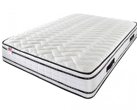 Snooze Pocket Memory Mattress white