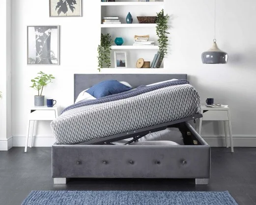 Double Ottoman Beds, 4ft 6in Storage Beds
