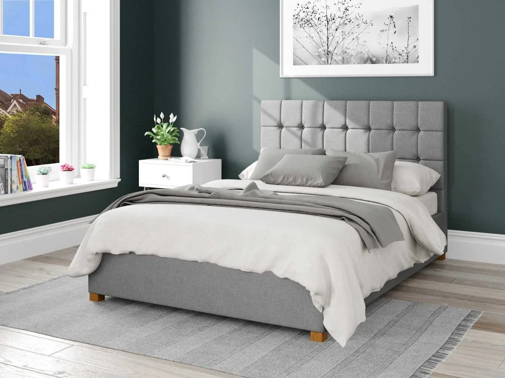 Product photograph of Sinatra Fabric Ottoman Bed from Aspire Furniture LTD