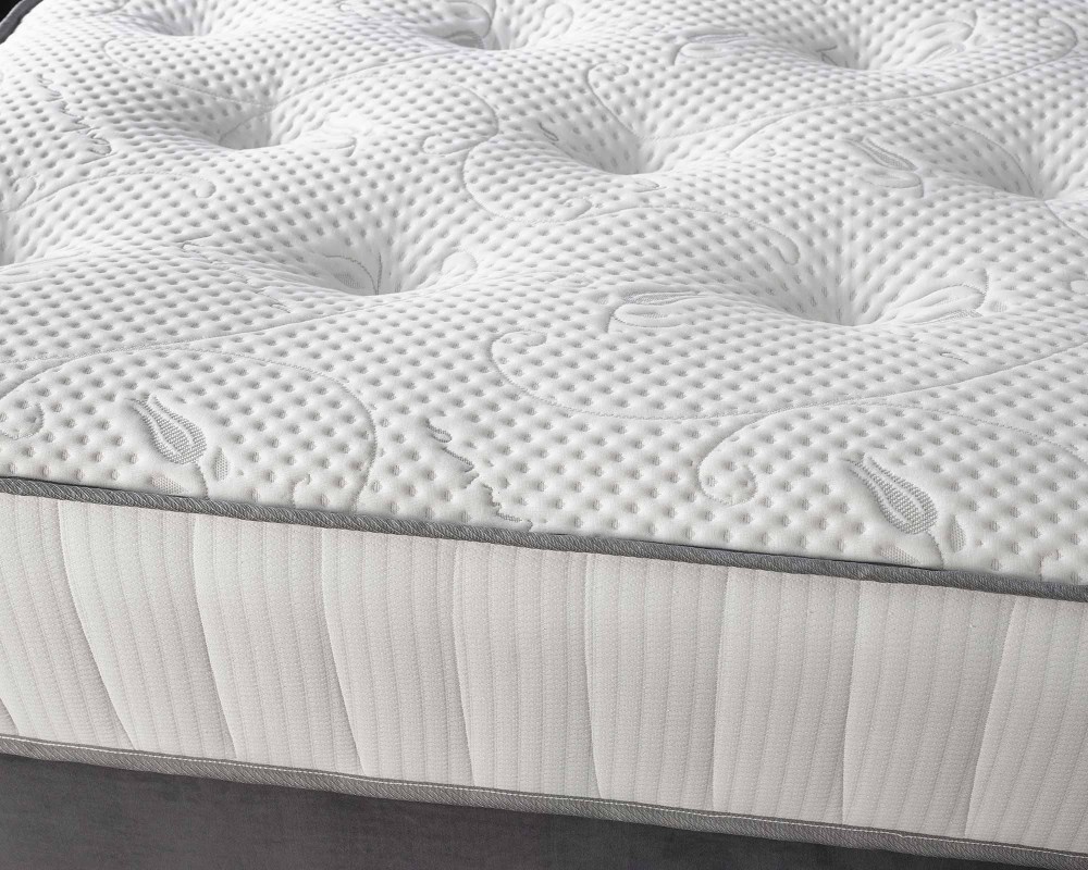 Catherine Lansfield Boutique Divan Base and Headboard with Free Natural Cashmere Mattress zoomed