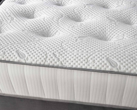 Catherine Lansfield Boutique Divan Base and Headboard with Free Natural Cashmere Mattress zoomed