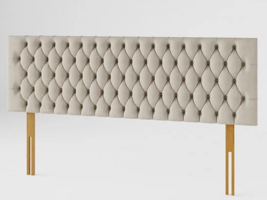 Monroe Headboard 60cm| Chesterfield Upholstered | Aspire Store 2