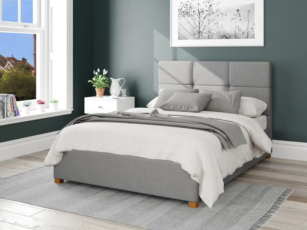 Product photograph of Caine Fabric Ottoman Bed from Aspire Furniture LTD