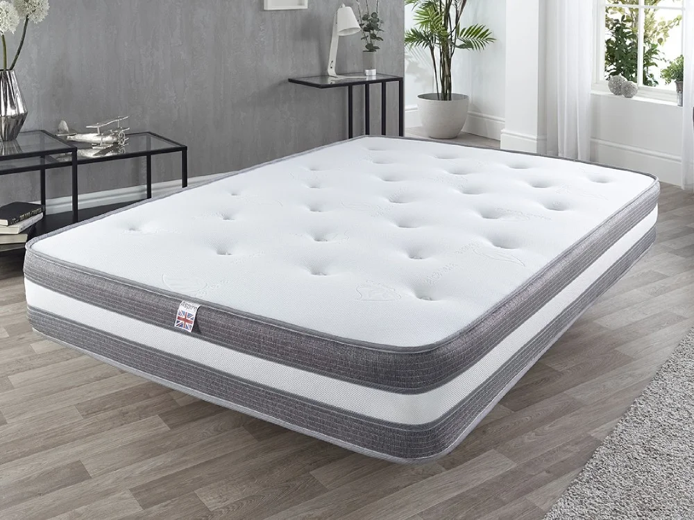 Product photograph of Aspire 10 Cashmere 1000 Pocket Tufted Mattress from Aspire Furniture LTD
