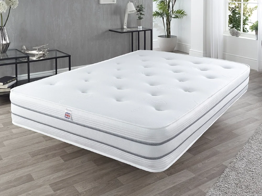 Product photograph of Aspire 10 Cool 1000 Pocket Tufted Mattress from Aspire Furniture LTD