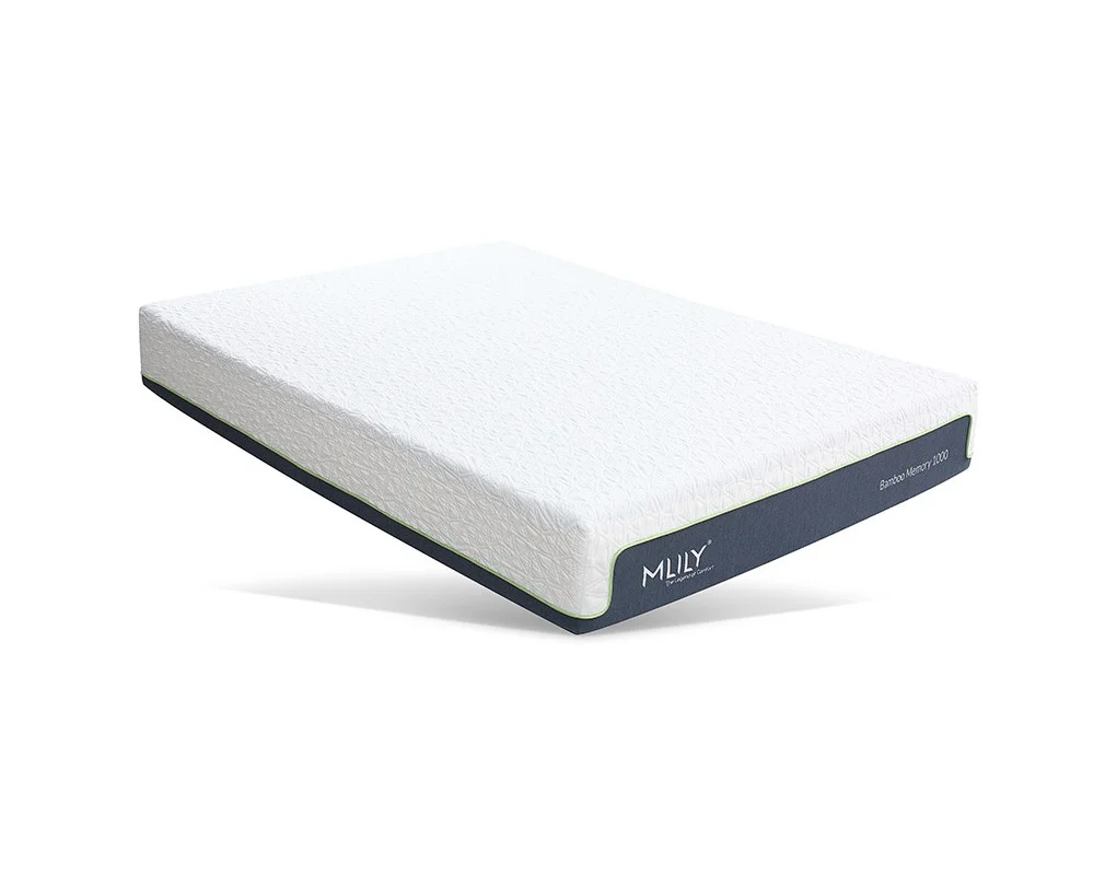 Product photograph of Mlily Bamboo Memory 1000 Pocket Mattress from Aspire Furniture LTD