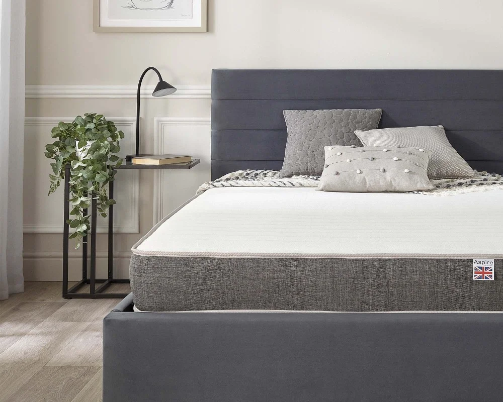Product photograph of Aspire Pocket 1000 Memory Mattress from Aspire Furniture LTD