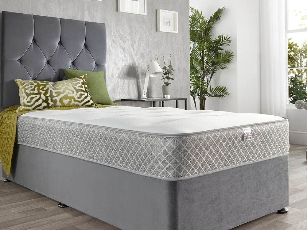 Product photograph of Crystal Ortho Natural Wool Mattress from Aspire Furniture LTD