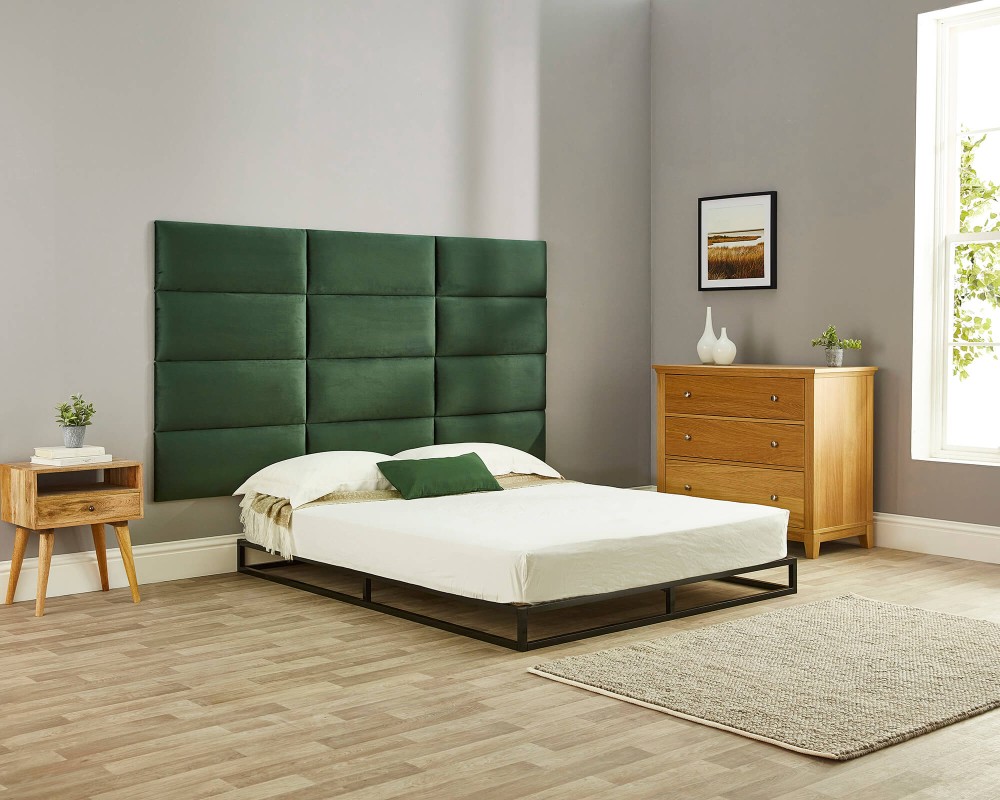 Metal Platform Loft Bed | 3ft Single Low Profile Bed | Aspire Store