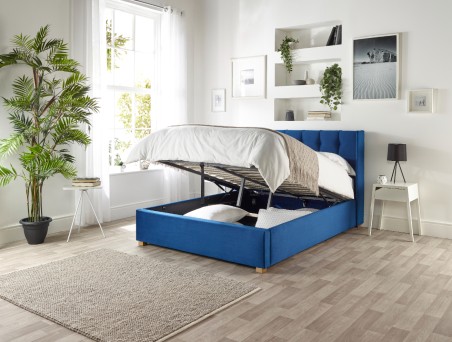 Catherine Lansfield Utopia Wing Ottoman Bed  | Storage | Aspire