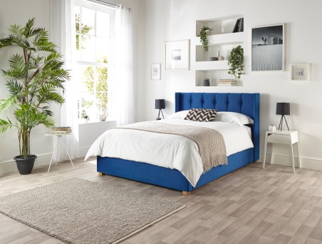 Catherine Lansfield Utopia Wing Ottoman Bed  | Storage | Aspire