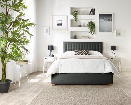 Catherine Lansfield Opulence Ottoman Bed | Storage | Aspire