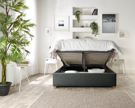 Catherine Lansfield Opulence Ottoman Bed | Storage | Aspire