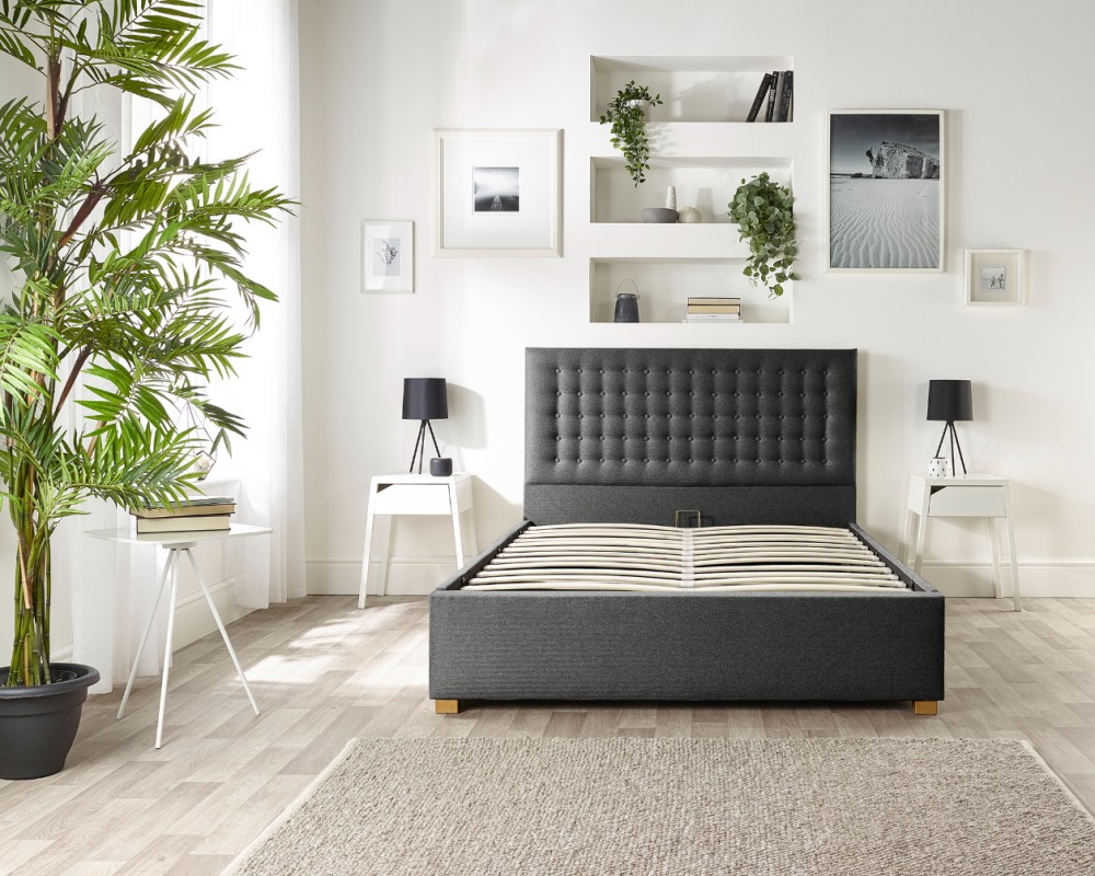 Catherine Lansfield Opulence Ottoman Bed | Storage | Aspire