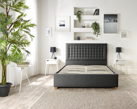 Catherine Lansfield Opulence Ottoman Bed | Storage | Aspire