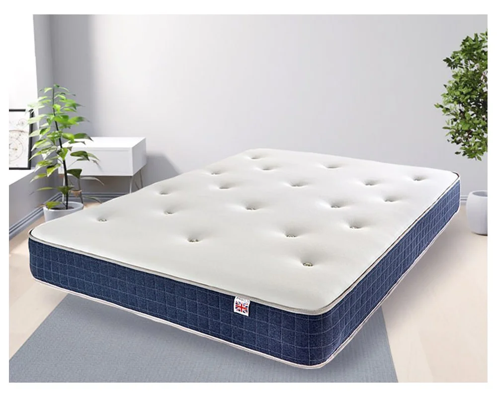 Product photograph of Aspire Pocket 1000 Duo Tufted Dual Sided Mattress from Aspire Furniture LTD