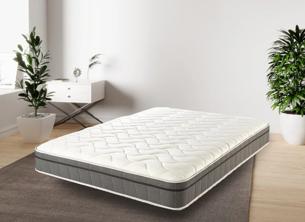 Product photograph of Aspire Pocket 1000 Quilt-top Value Mattress from Aspire Furniture LTD