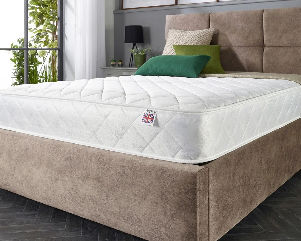 Product photograph of Aspire 8 Comfort Rolled Mattress from Aspire Furniture LTD
