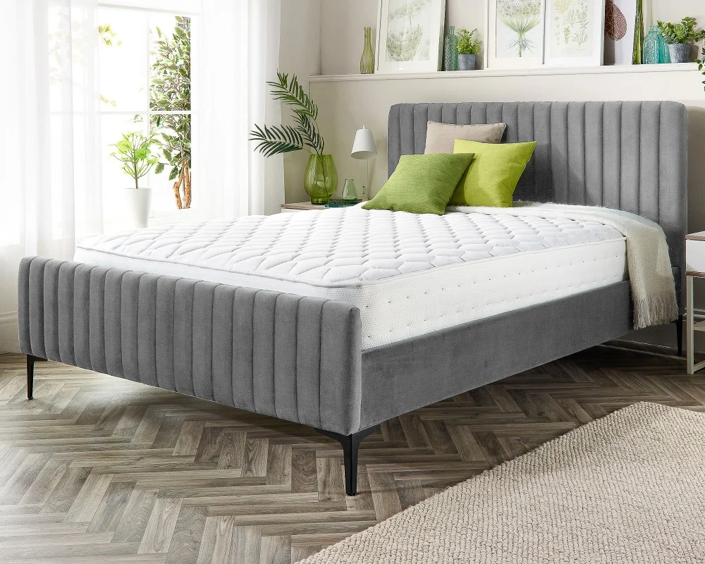 Dhp dante upholstered platform outlet bed