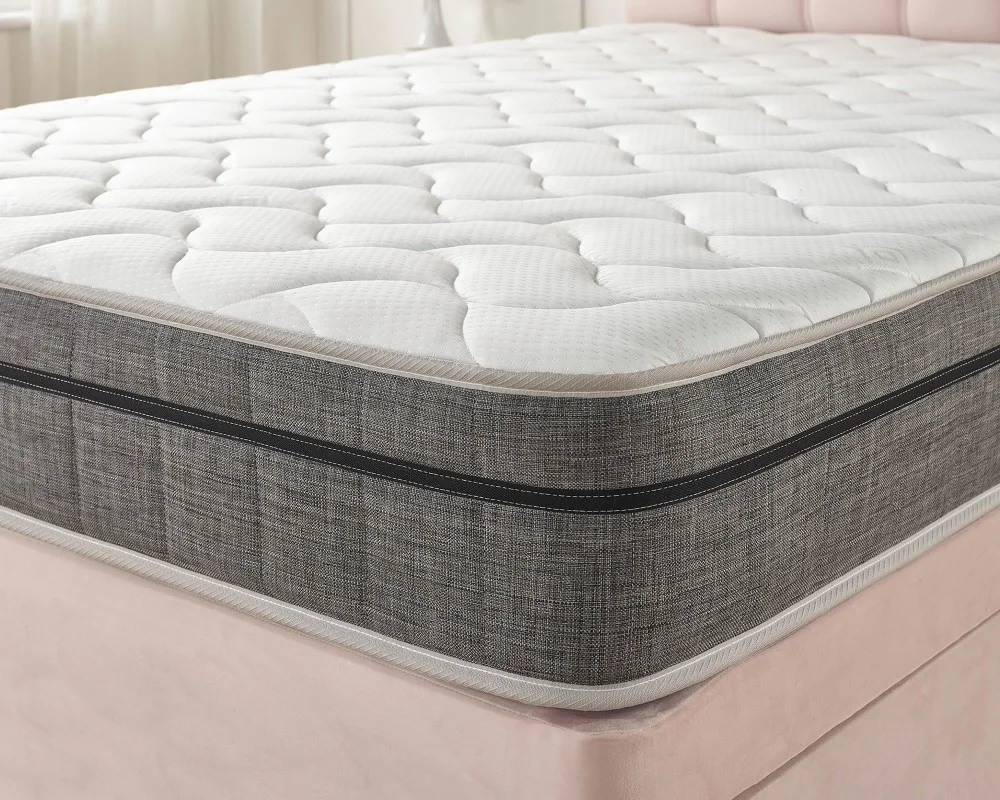 Product photograph of Aspire Pocket 1000 Quilt-top Memory Mattress from Aspire Furniture LTD