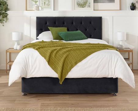 Aspire Olivier Divan Bed Set in Plush Velvet | Aspire Store