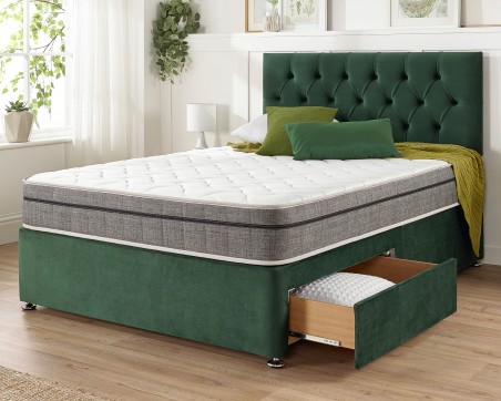 Aspire Olivier Divan Bed Set in Plush Velvet | Aspire Store
