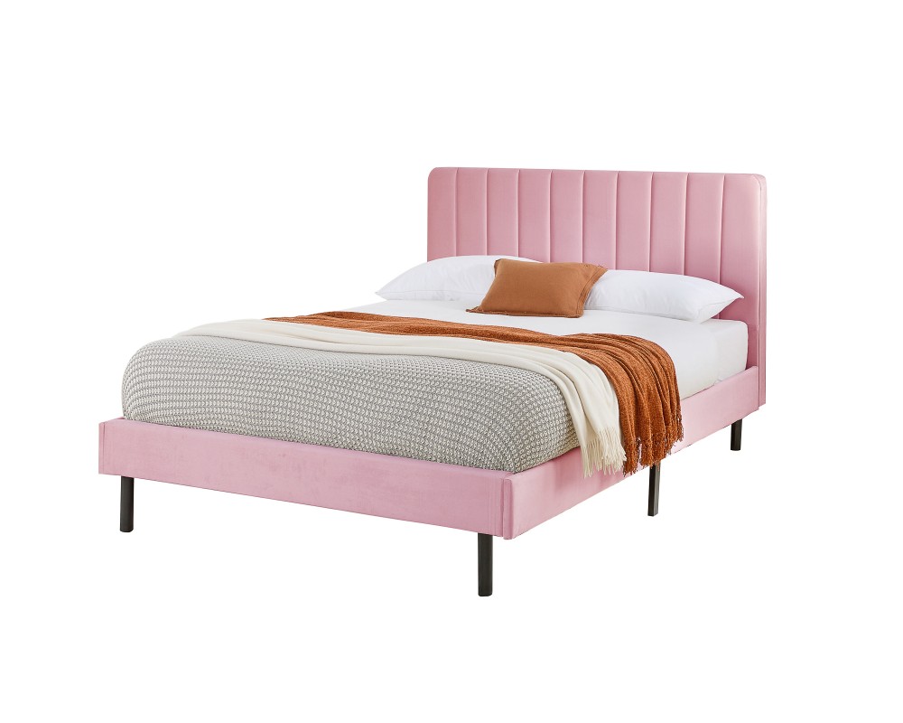 Aspire Rosella Velvet Upholstered Bed Frame