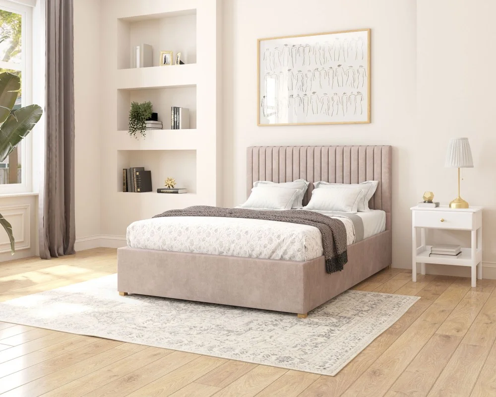 Product photograph of Aspire Electric Adjustable Bed Grant Upholstered from Aspire Furniture LTD