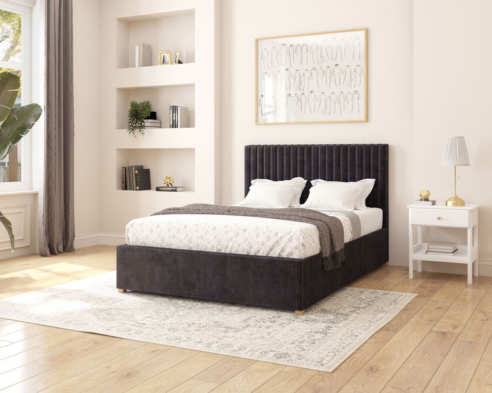 Aspire Electric Adjustable Bed Grant Upholstered