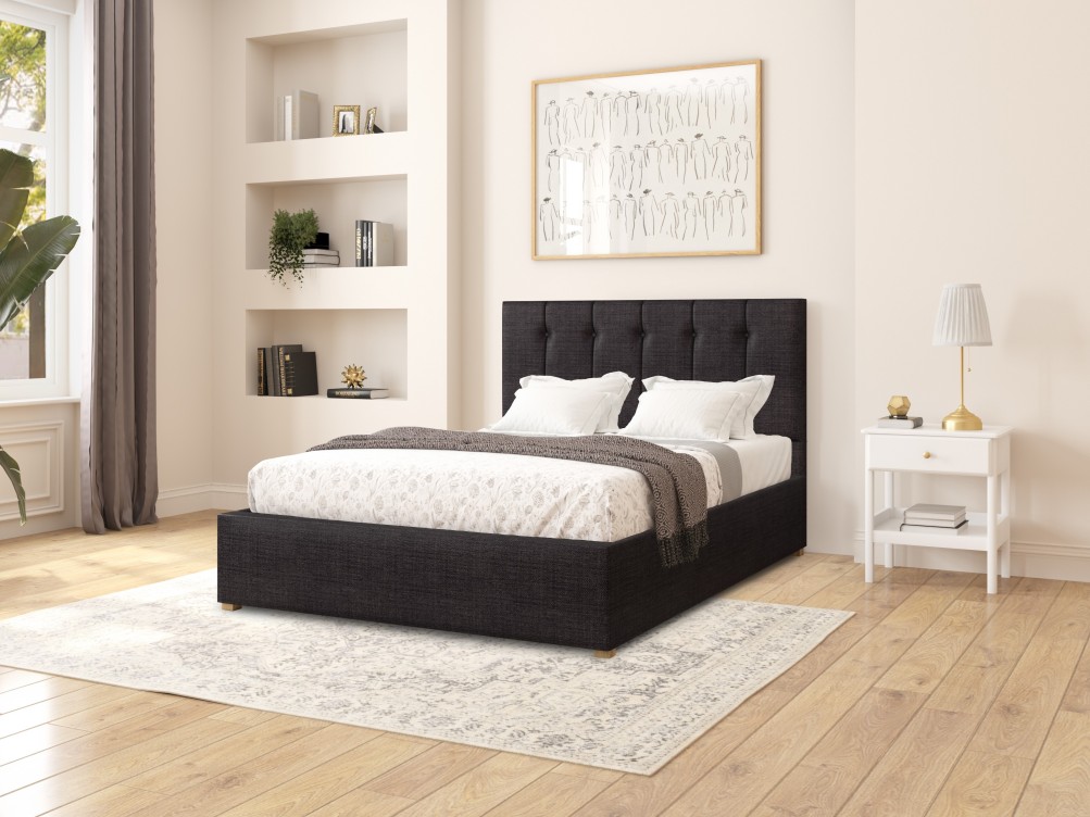 Hepburn Fabric Ottoman Bed – Aspire store