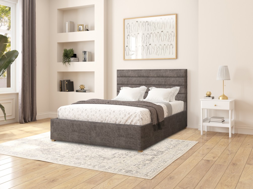 Kelly Upholstered Ottoman Storage Bed | Aspire Store