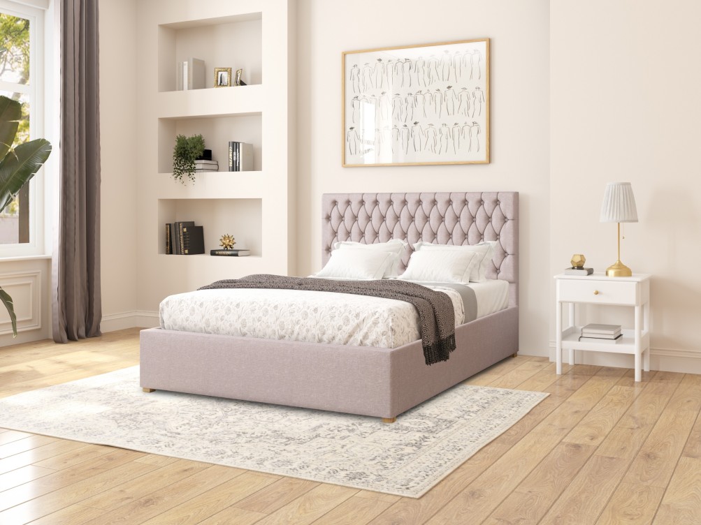 Monroe Upholstered Ottoman Bed – Aspire store