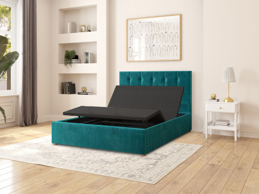 Electric Adjustable Bed Hepburn Upholstered | Aspire 2