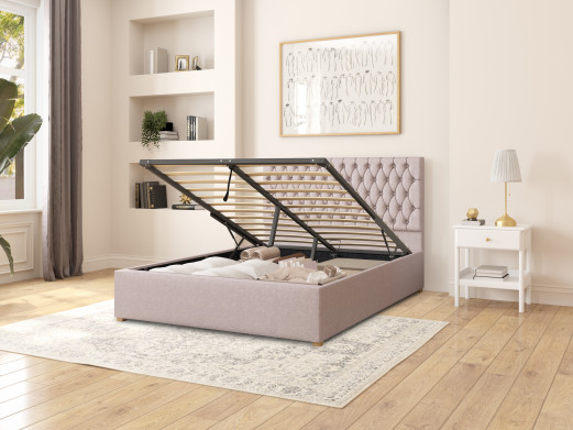 Monroe Upholstered Ottoman Bed 2
