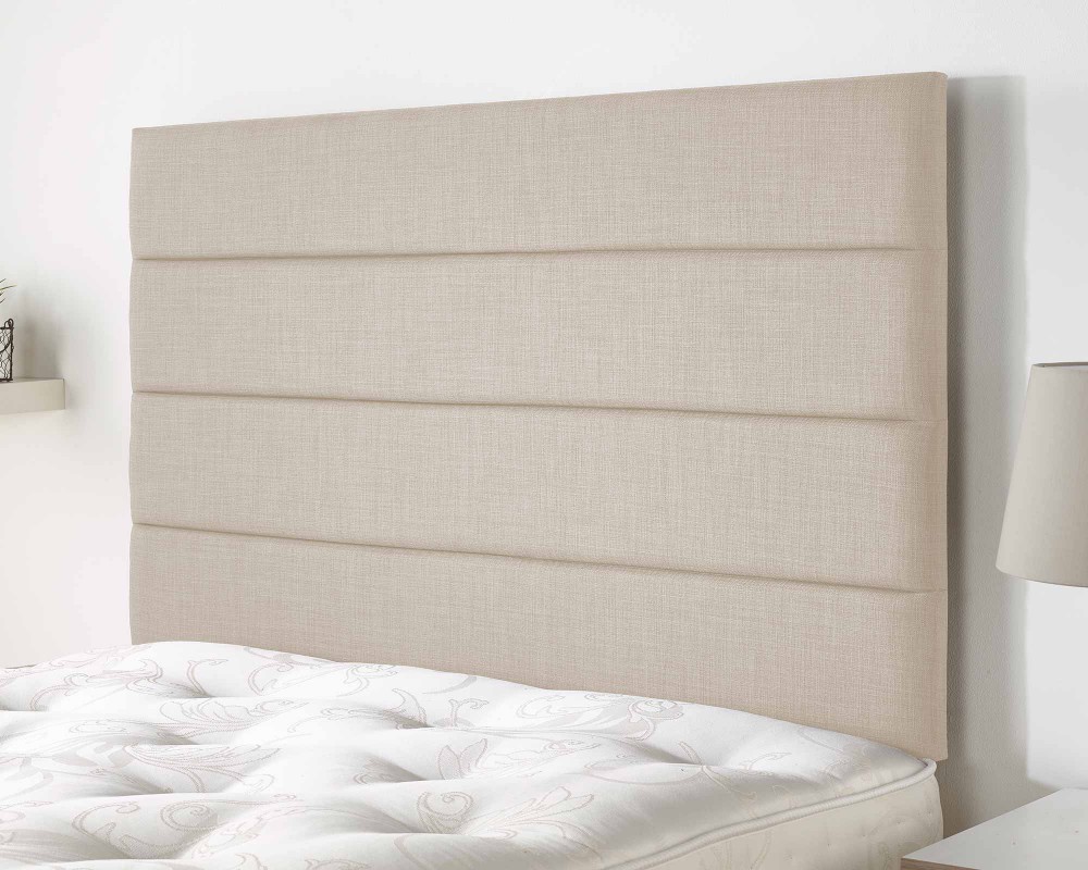 Langston headboard in Malham Weave Linen