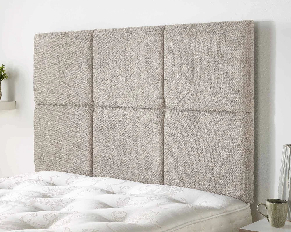 Product photograph of Kirkconnell Headboard In Wallace Twill from Aspire Furniture LTD