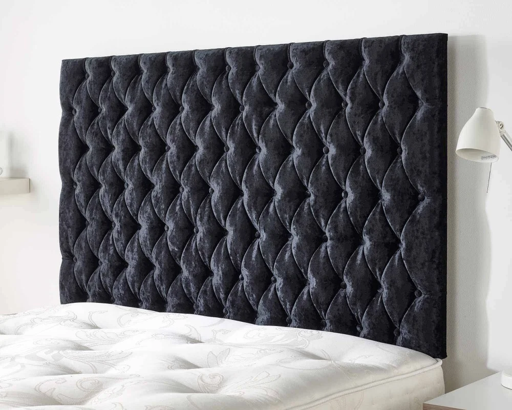 Product photograph of Ladybower Headboard In Mirrazzi Velvet from Aspire Furniture LTD