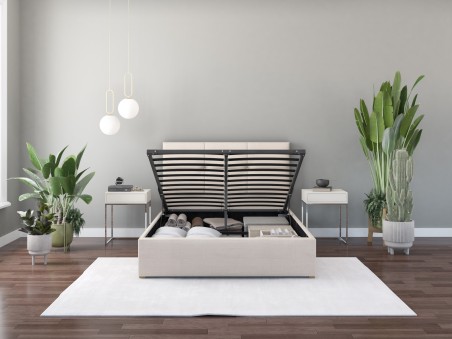 Caine Fabric Ottoman Bed – Aspire store