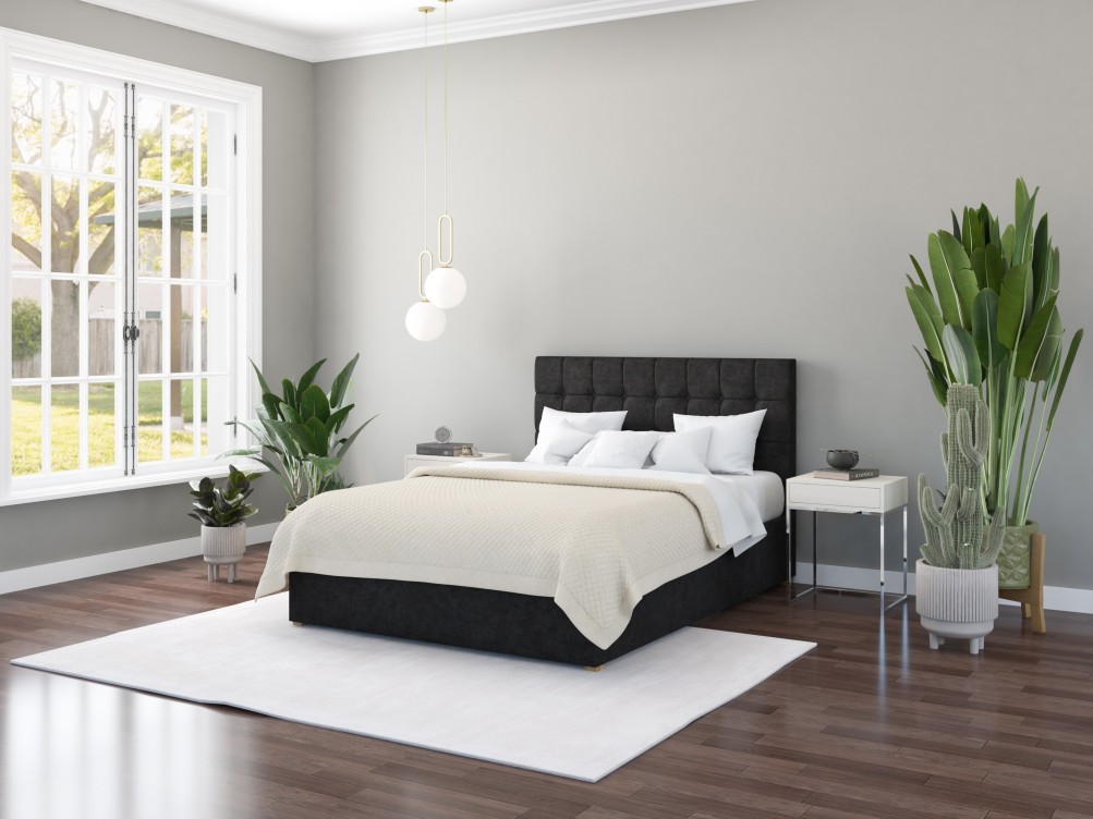 Sinatra Fabric Ottoman Bed – Aspire Store