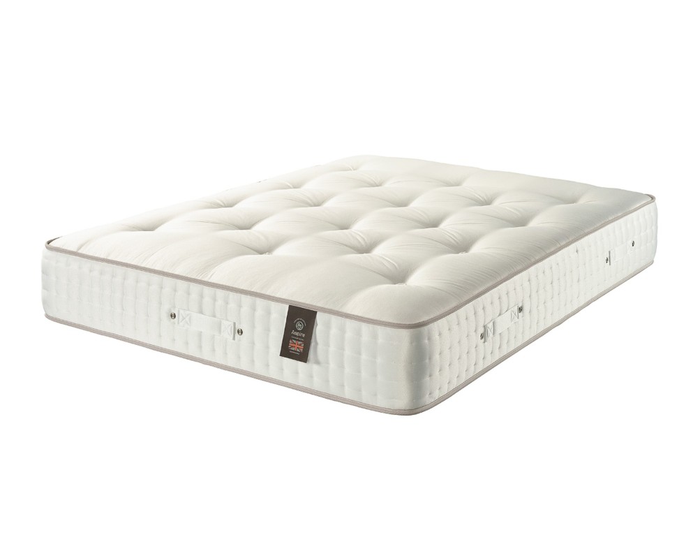Aspire 7000 Pocket Wool Cashmere and Silk Mattress - Dual Sided