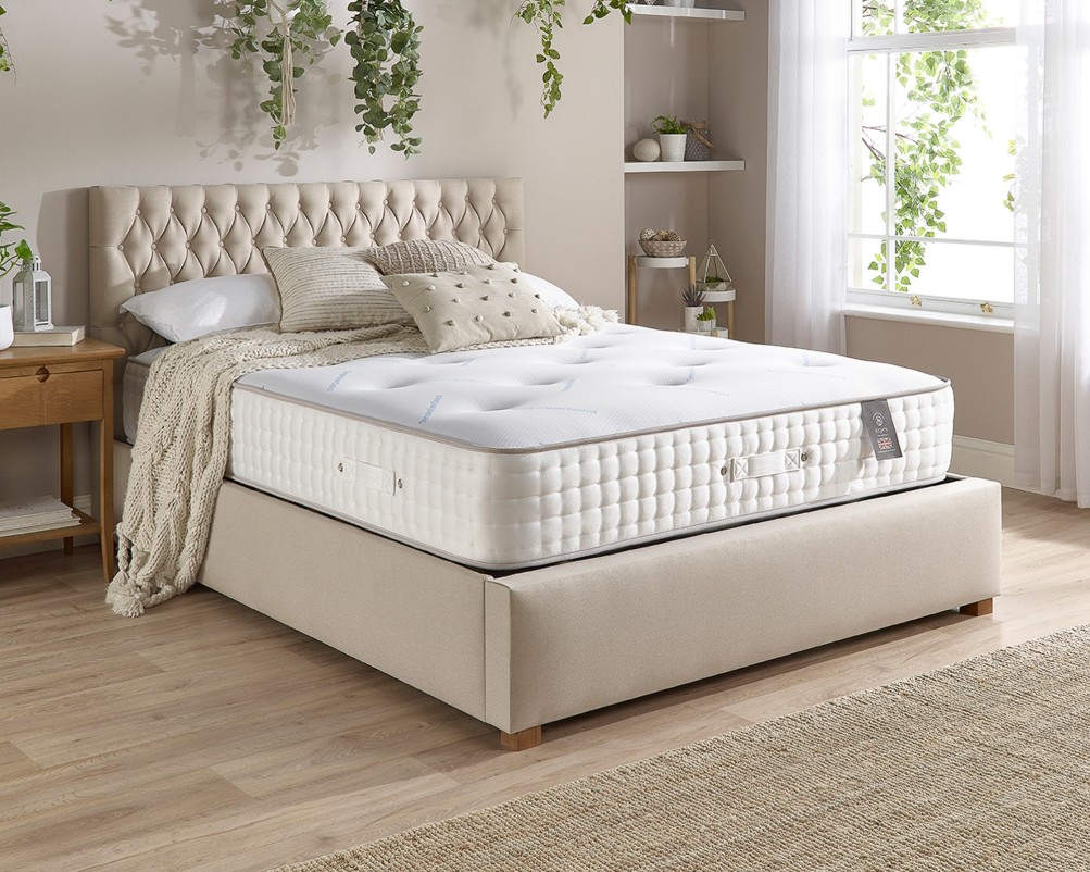 Product photograph of Aspire 7000 Pocket Climate Cool Wool Mattress - Dual Sided from Aspire Furniture LTD