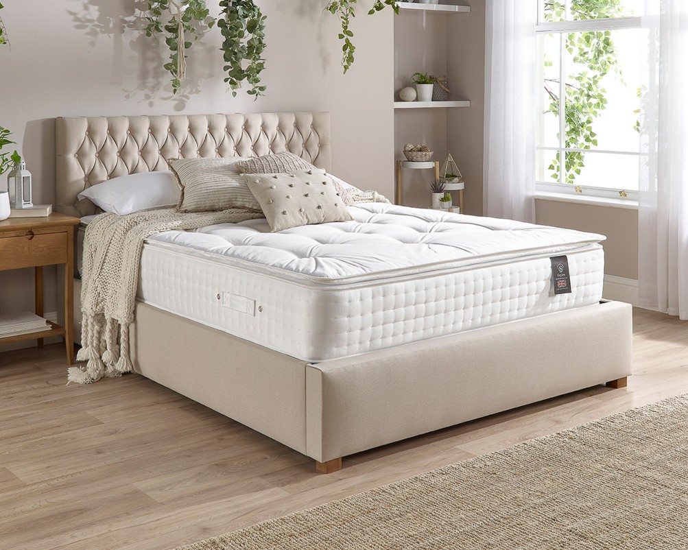 Aspire 3000 Pocket Wool Cashmere and Silk Pillowtop Mattress
