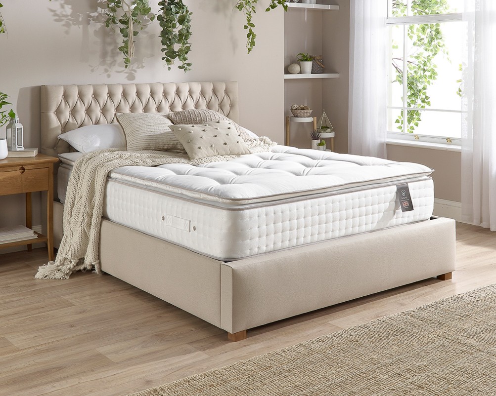 Aspire 5000 Medium-Firm Cashmere, Pocket Wool & Silk Mattress