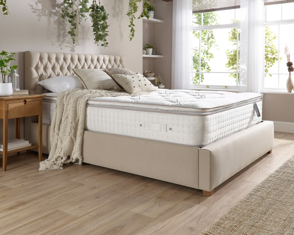 Aspire 5000 Medium-Firm Cashmere, Pocket Wool & Silk Mattress