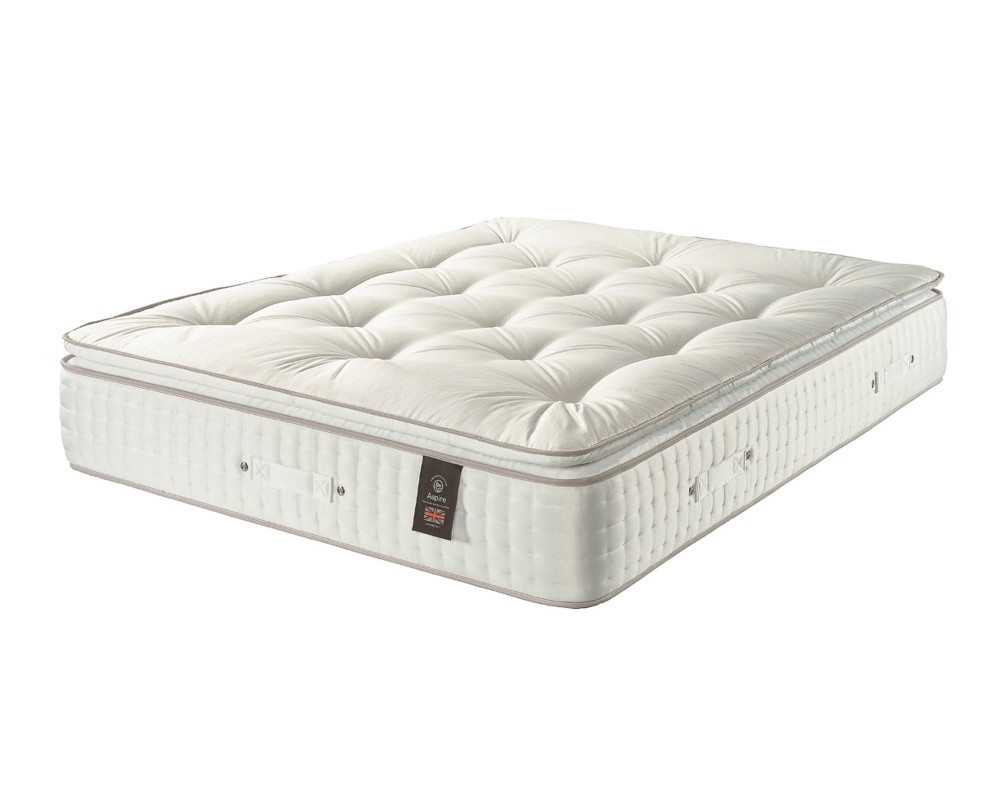 Cashmere Silk Pocket 7000 Wool Pillowtop Mattress | 6 Sizes
