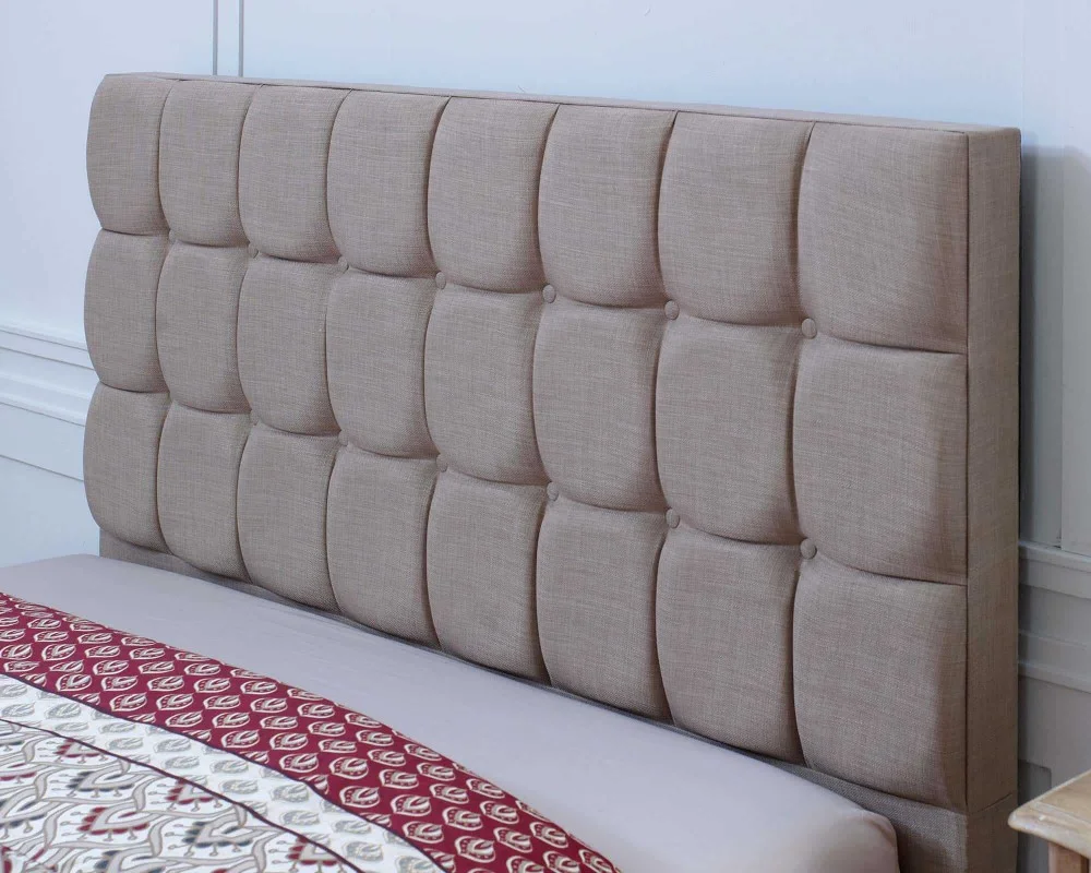 Product photograph of Catherine Lansfield Gatsby Fudge Bed Frame from Aspire Furniture LTD