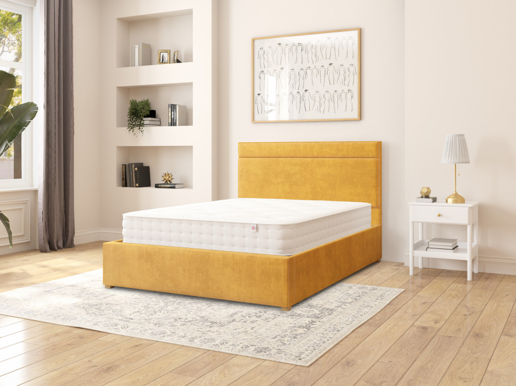 Product photograph of Aspire Fontaine Upholstered Ottoman Bed from Aspire Furniture LTD